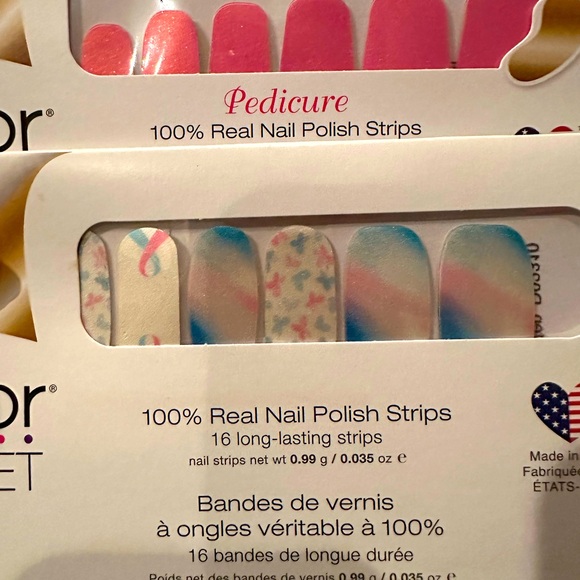 Color Street Mani/Pedi set; Fertility/Infant Loss Awareness Month Special! - Picture 1 of 3